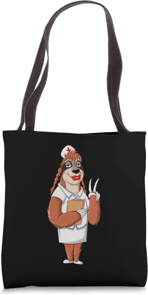 Sloth Nurse | Cool RN Medical Professional Funny Doctor Gift Tote Bag