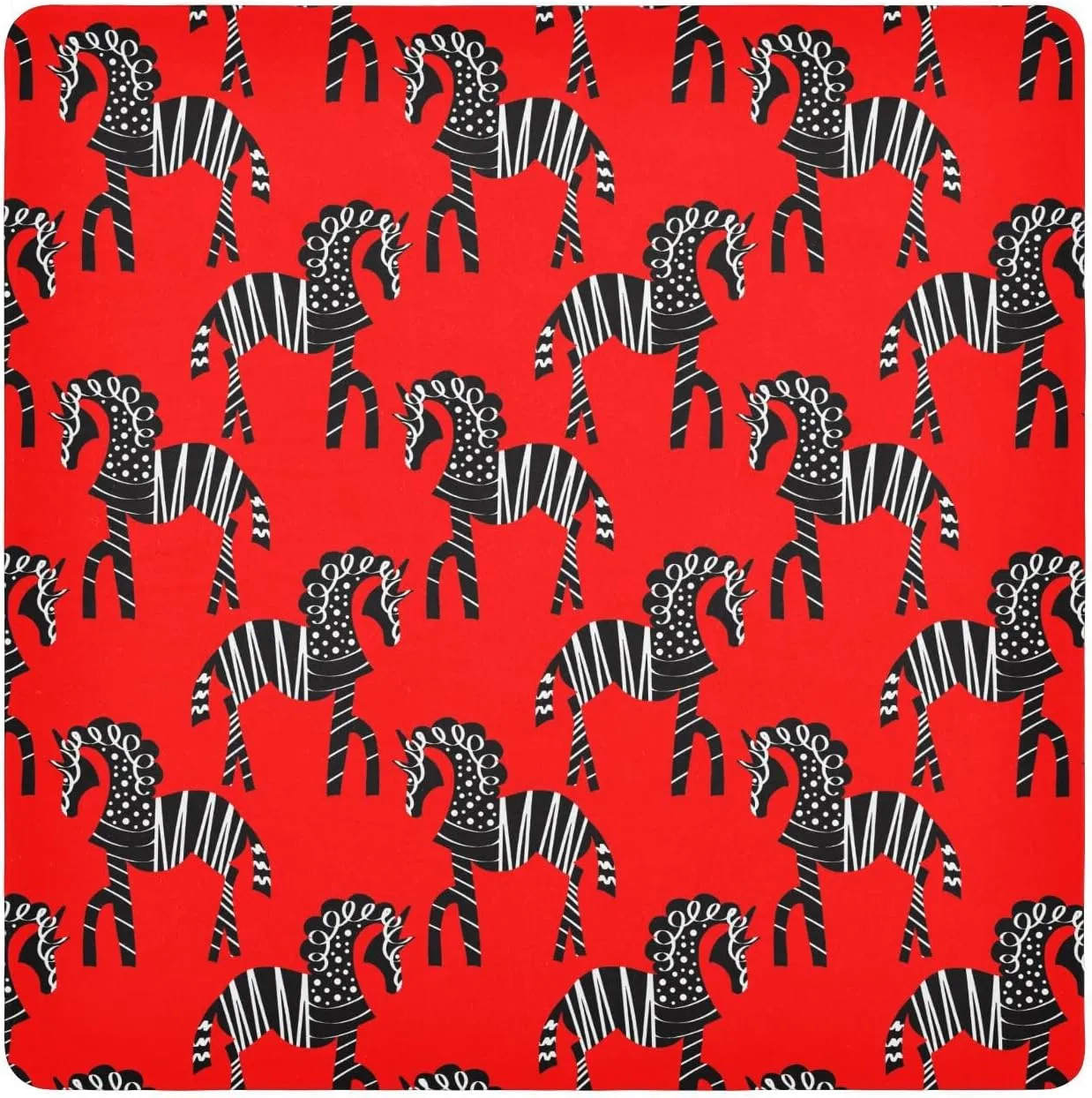 susiyo Horses Zebras Protective Wrap Anti-scratch Lens Camera Wrap Lens Protector Magic Self-Adhesive Cloth Wrapper Portable Cosmetic Bag Travel Organizer for Camera DSLR Laptop Accessories