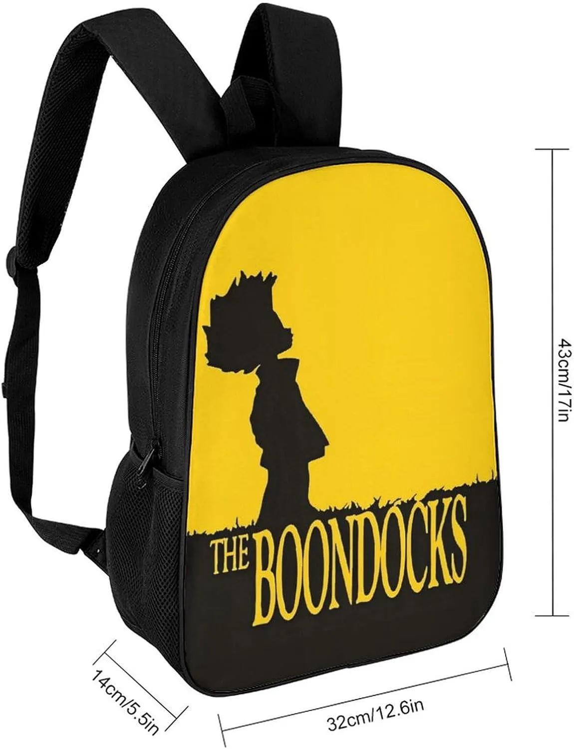 The Boonddocks Backpack Animated Travel Casual Daypack Cool Laptop Bags Cartoon Fans Multi-function Bookbags