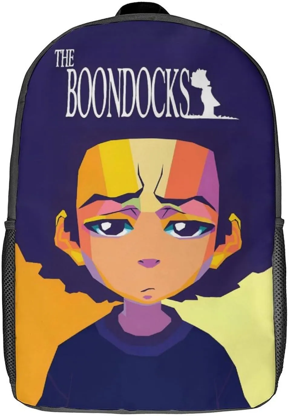 The Boonddocks Backpack Animated Travel Casual Daypack Cool Laptop Bags Movie Fans Multi-function Bookbag