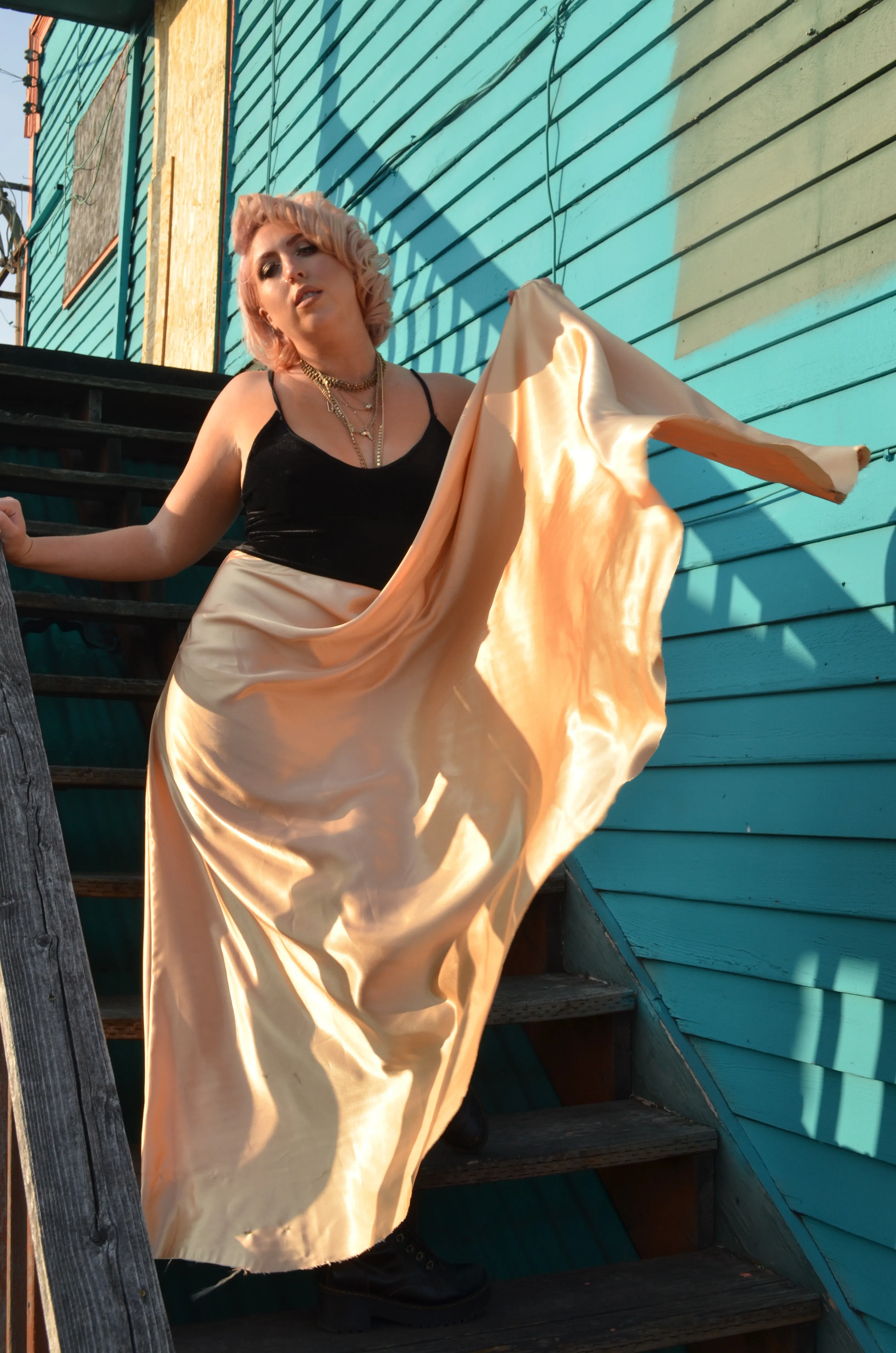 The ‘Gold Flake’ Dress
