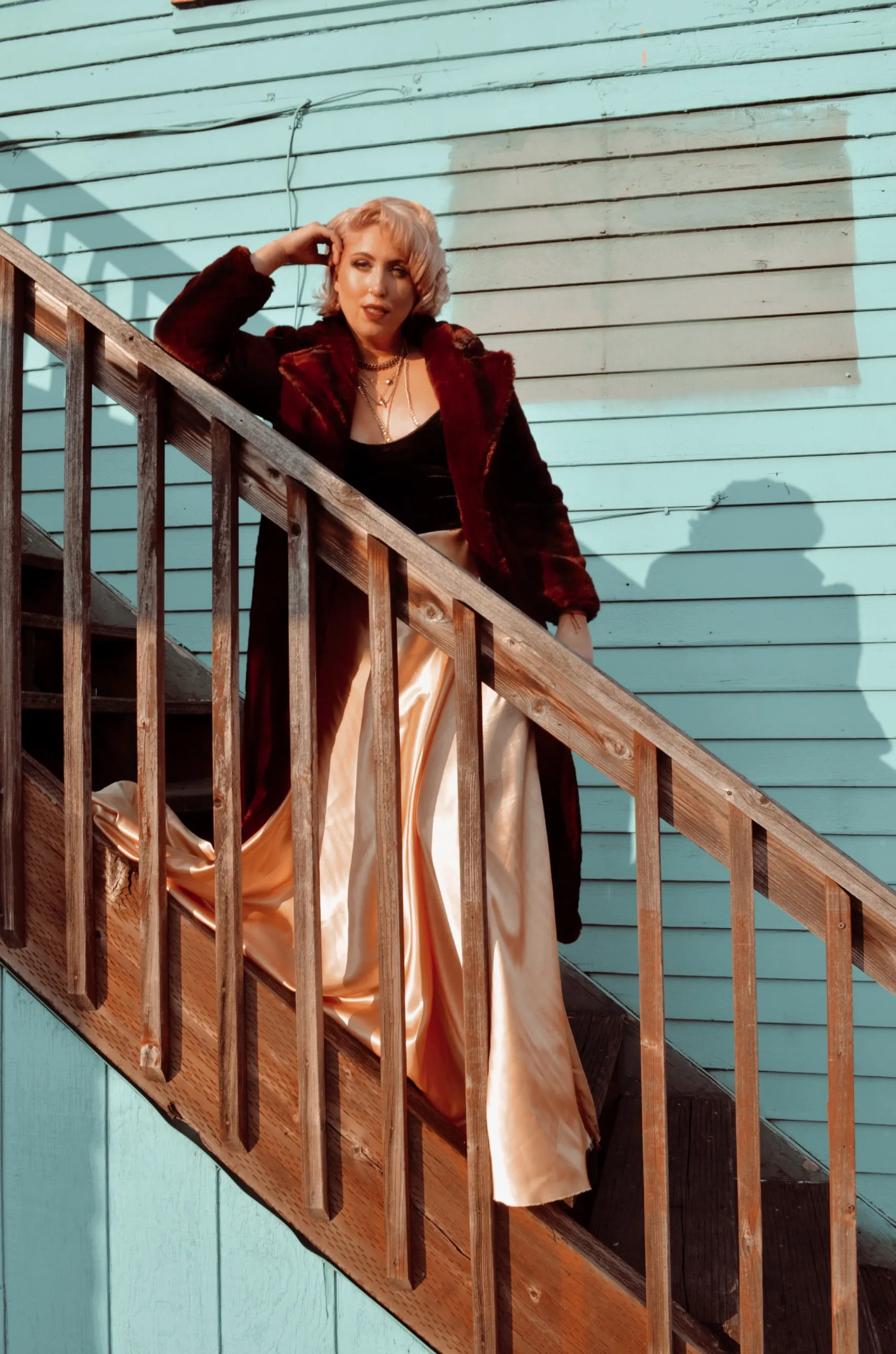 The ‘Gold Flake’ Dress