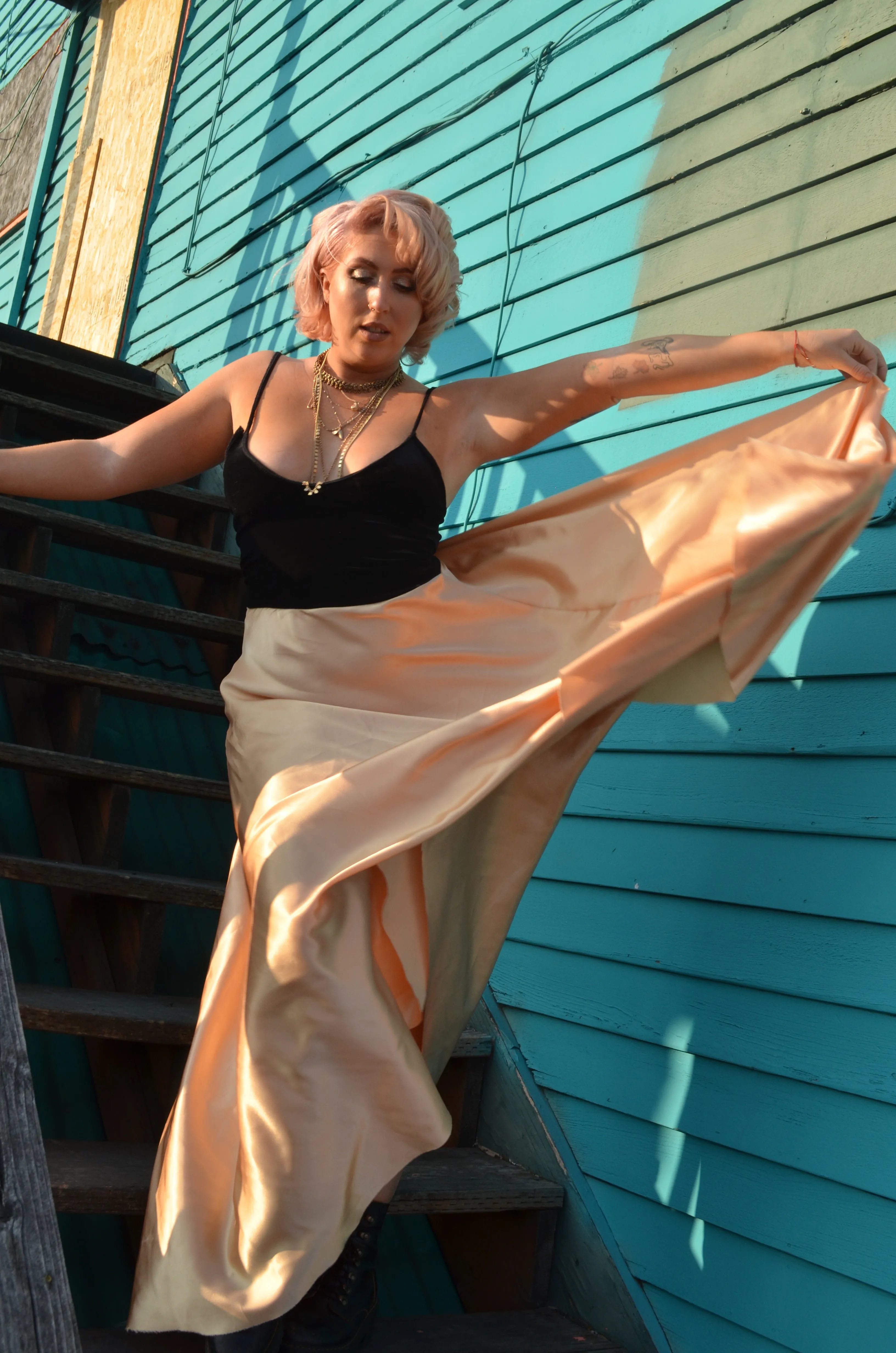The ‘Gold Flake’ Dress