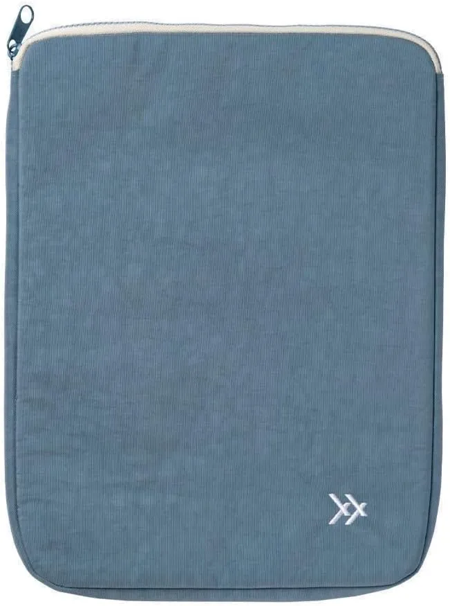 Thread Wallets Laptop Sleeve, Padded Sleeve for Laptops and Tablets with Secure Zip Closure & Additional Pocket (Surf Blue, Small)