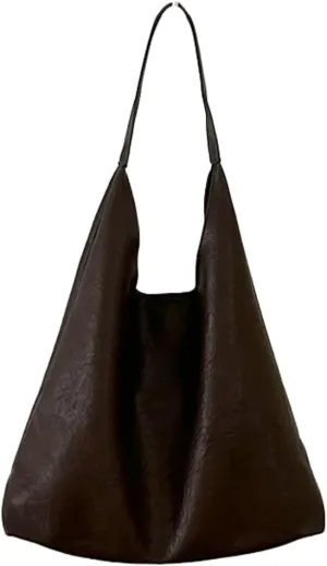 Tote Bags Women Retro Vegan Leather Shoulder Bags Y2k Hobo Purse Vintage Handbags 2024