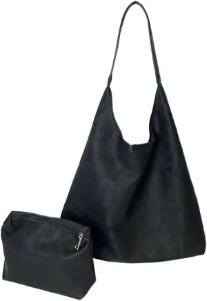 Tote Bags Women Retro Vegan Leather Shoulder Bags Y2k Hobo Purse Vintage Handbags 2024