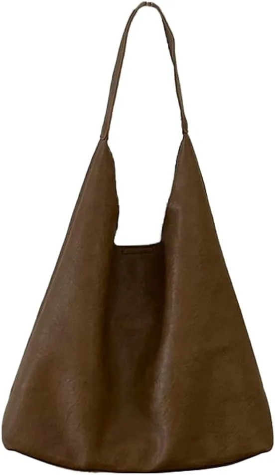 Tote Bags Women Retro Vegan Leather Shoulder Bags Y2k Hobo Purse Vintage Handbags 2024