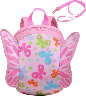 VASCHY Mini Toddler Backpack with Leash, Ultra Lightweight Tiny Little Daycare Backpack