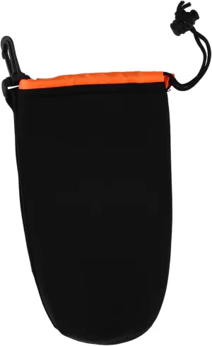 Waterproof Dslr Camera Lens Pouch Bag Neoprene Case Safe Storage for Professional Hobbyist Lenses